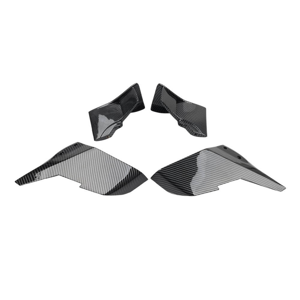 Front Winglets Aerodynamic Fixed Wing Fairing For KAWASAKI NINJA