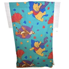 Vintage Disney Winnie The Pooh Curtain Panel 63" x 80" Made In USA