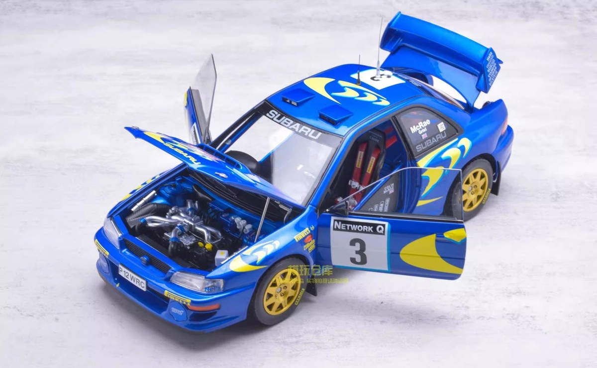 Sunstar 1/18 Subaru Impreza S5 WRC 1997 3# McRae Rac Diecast Model