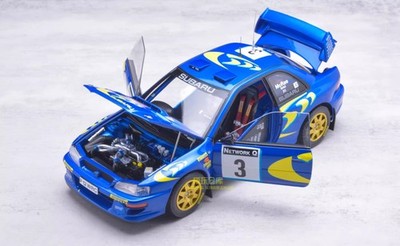 Sunstar 1/18 Subaru Impreza S5 WRC 1997 3# McRae Rac Diecast Model