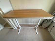 FLEXISPOT Q3 Electric Standing Desk, Height Adjustable with Drawer, LED Display