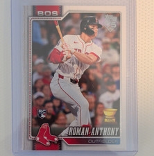 Topps 2026 Series 1 Roman Anthony #189 Red Sox Player Number Variation Rookie