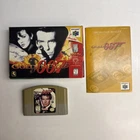 GoldenEye 007 N64 - Game, Box & Manual - Nintendo 64 - Authentic - Tested -