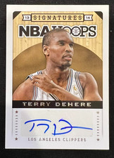 TERRY DEHERE 2013-14 Panini NBA Hoops Signatures #54 Rookie RC AUTO Clippers