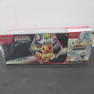 Pokemon Prismatic Evolutions Surprise Box And Booster Bundle(Sam's