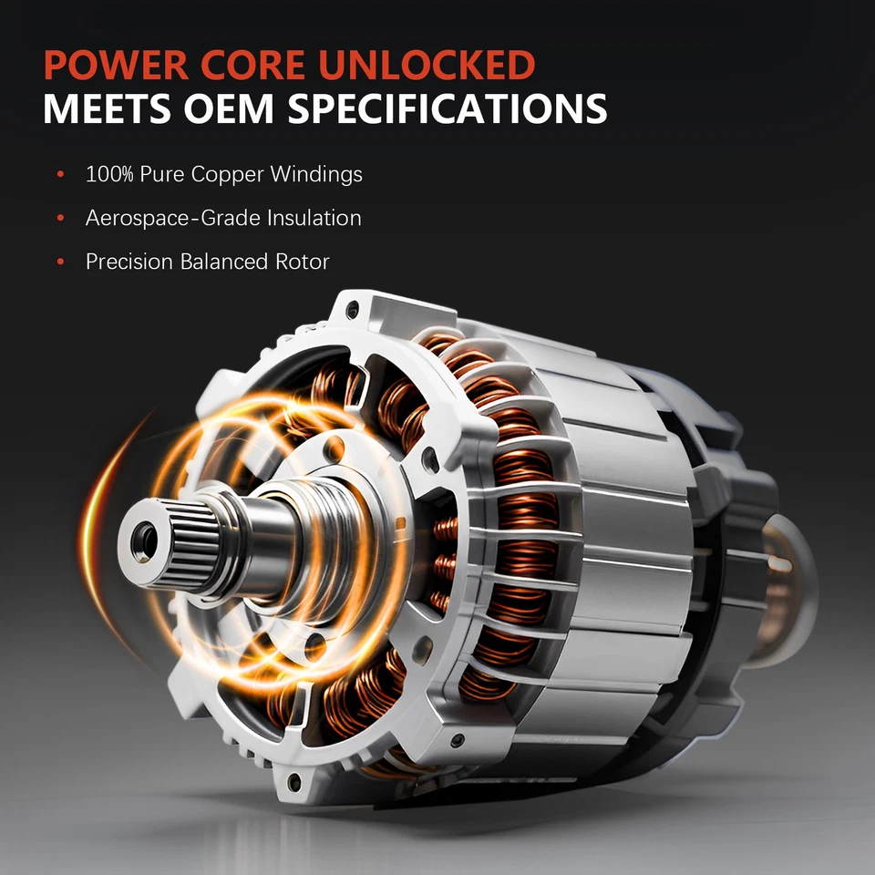 Alternador nuevo para Lexus Es350 2007 2008 2009 2010 2011 2012 2013 2014 2015 2016 Foto 4 de 4