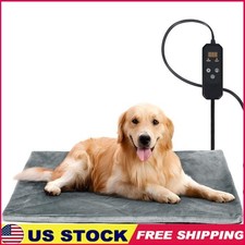 Electric Heating Pad Pets Waterproof Chew Resistant Adjustable Temperature New