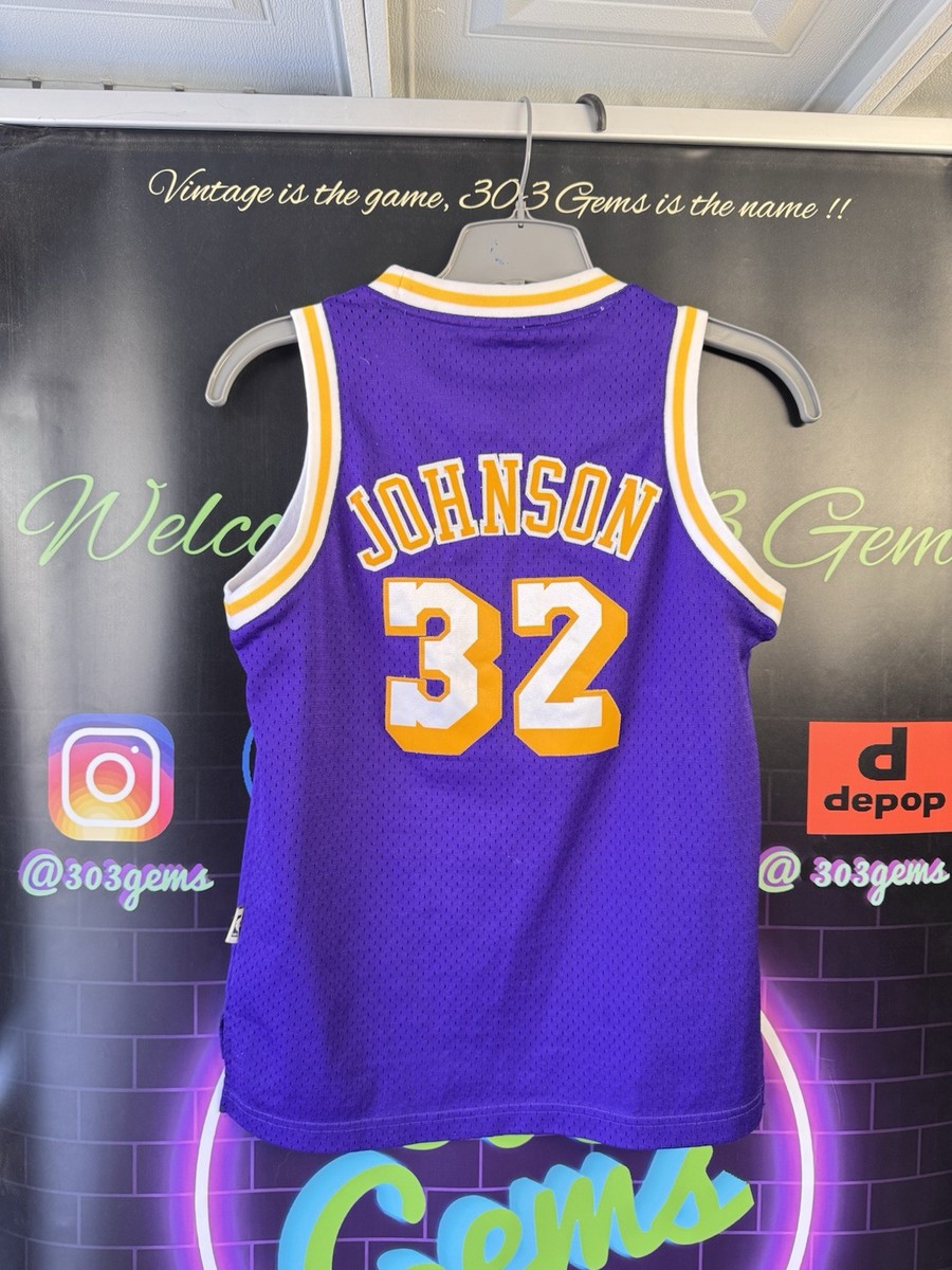adidas KIDS YOUTH Magic Johnson #32 Los Angeles Lakers