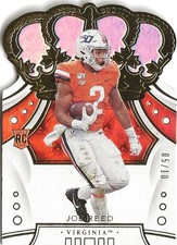 2020 Panini Crown Royale Joe Reed RC Gold 05/10 Los Angeles Chargers