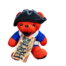 Patriot Grateful Dead bean Bear with Tag Liquid Blue Plush Stuffed very good 