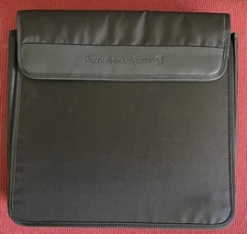 Price Waterhouse Coopers Black Nylon Folio Bag Pouch Case
