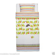 >Ikea Kossan Colourful Child's Single Quilt Cover & pillowcase + PRIZE CHANCE!
