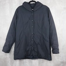LL Bean Puffer Jacket Womens Size Large Navy ...
