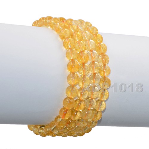 8mm Grade A Gemstone Semi Precious Round Beads Stretch Bracelet 7“ Unisex - Picture 19 of 97