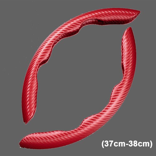 38cm/15" Car Lenkradabdeckung Kohlefaser Universal Booster Autozubehör DE - Bild 6 von 20