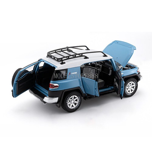 1/24 Toyota FJ Cruiser Metal Diecast Vehicle Model Car Toy Sound Light Kids Toys - Picture 13 of 23