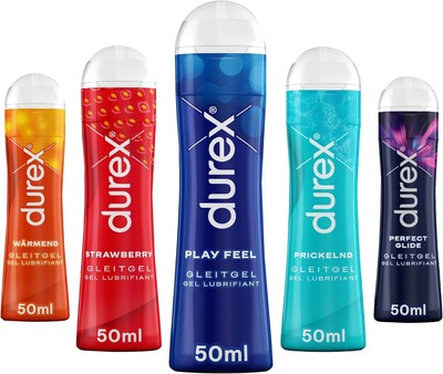 Durex Play Gleitgel Ausprobierpaket - Klebt nicht, verursacht keine Flecken  