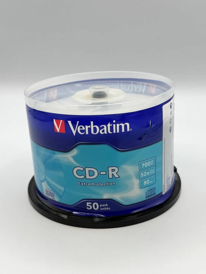 Verbatim & Philips CD-R/CD-RW Bundle – 49x Verbatim CD-R Spindle + 3x Jewel Case - Image 3 of 4