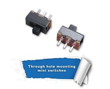 3 Pin 2 Position Mini Size SPDT Slide Switch
