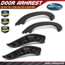 4x Driver & Passenger Interior Door Pull Handle Trim Cover Set for BMW F48 X1 X2