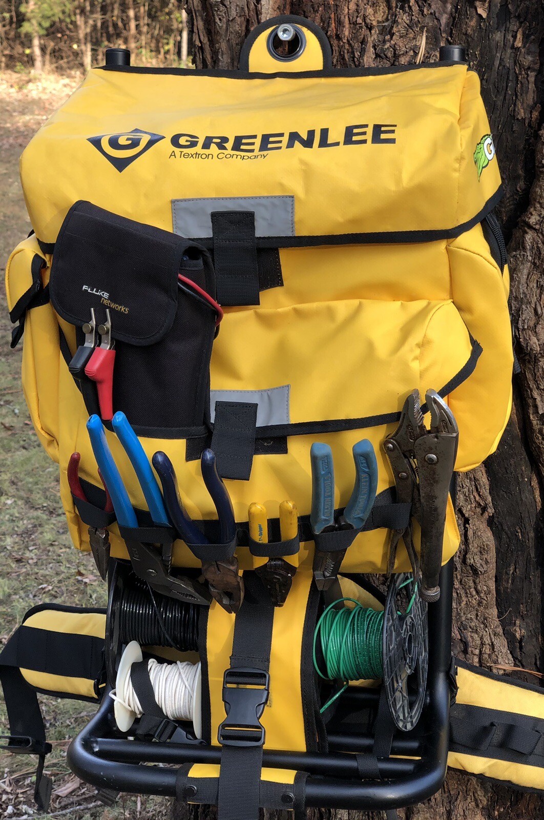 Greenlee Gator Electrician Tool and Material (wire) Backpack (tool bag
