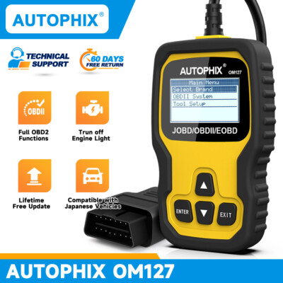 For Honda for Nissan Obd2 Automotive Scanner Diagnostic EOBD JOBD Code Reader