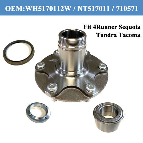 FRONT WHEEL HUB & BEARING & SEAL FOR 2000-2006 TOYOTA TUNDRA 4WD NEW PAIR GOOD E - Foto 14