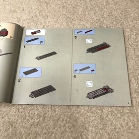 Star Wars Lego 75025 Jedi Defender Class Cruiser Set 2 Instructions Manual Books