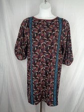 Max Studio Floral Paisley Dress Size Medium New 