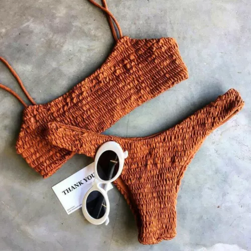 Sexy brasilianisches Damen-Bikini-Set Bademode Badeanzug Sommer Badeanzug Beachwear - Bild 93 von 135