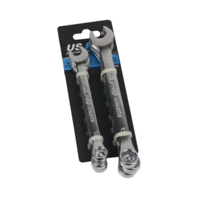 METRIC COMBINATION SPANNER SET 3 x 10mm & 3 x 13mm by US PRO TOOLS Combi Wrench