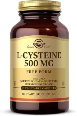 Solgar, L-Cysteine, 500mg, 90 Veg.Kapseln - Blitzversand