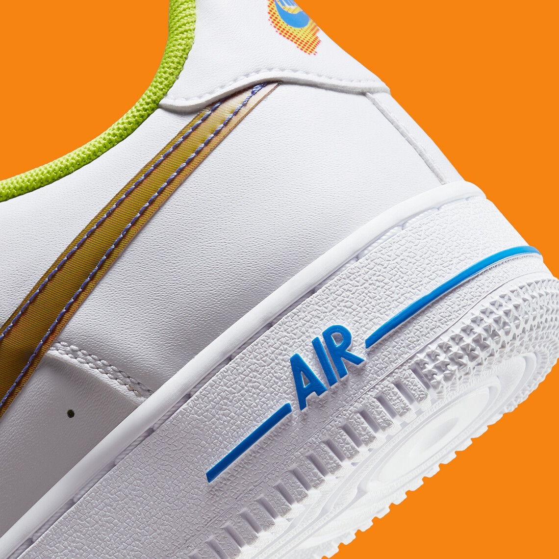 NEW Nike Air Force 1 LV8 GS White Multicolor DQ7767 100 - SIZE 4.5