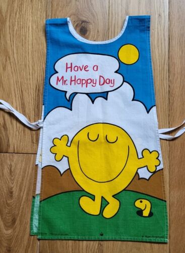 Vintage Mr Happy Child’s Apron Painting/ Baking - Picture 1 of 13