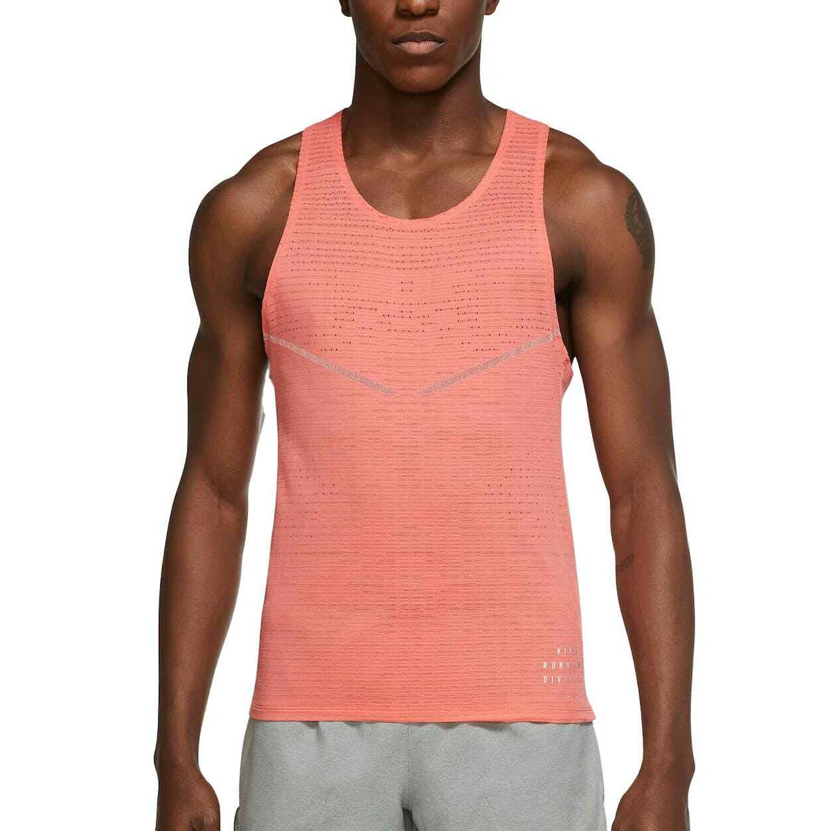 Nike AeroSwift ADV Advance Singlet Sz M/L Orange DD4843 814 | eBay UK