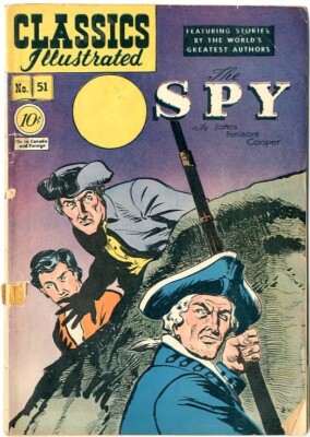 Classics Illustrated  # 51   GOOD   September 1948    Original   The Spy