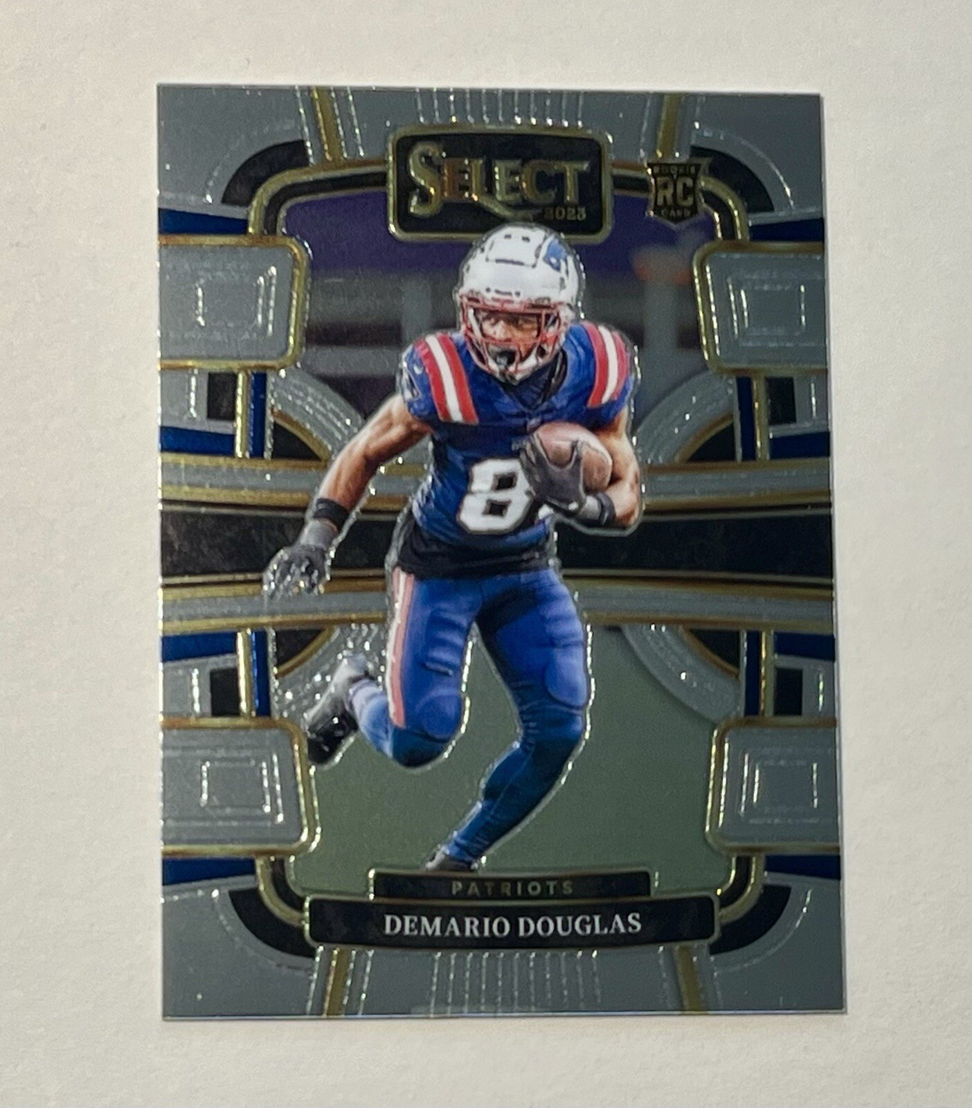 2023 Panini Select Demario Douglas Concourse RC #68 New England Patriots