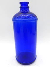 Vintage Levison's Ink Cobalt 32 oz Bottle 9"