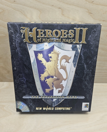 Heroes Of Might And Magic II - PC CD-ROM GAME - Big Box