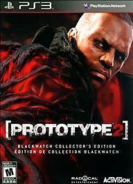 Prototype 2 -- Blackwatch Collector's Edition (Sony PlayStation 3, 2012)   NEW