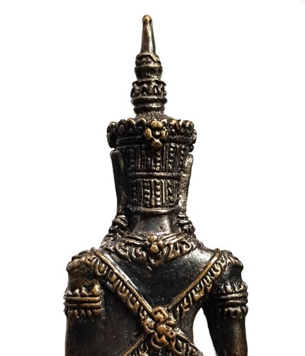 Disfraces Reales Buda Phar Yod Tanga Amuleto Tailandés Cobre Estatua Figura - Imagen 7 de 8