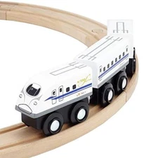MOKUTRAIN N700S Shinkansen H47xD25xW215mm Wooden Toy ‎Action Figure MOK-028 NEW
