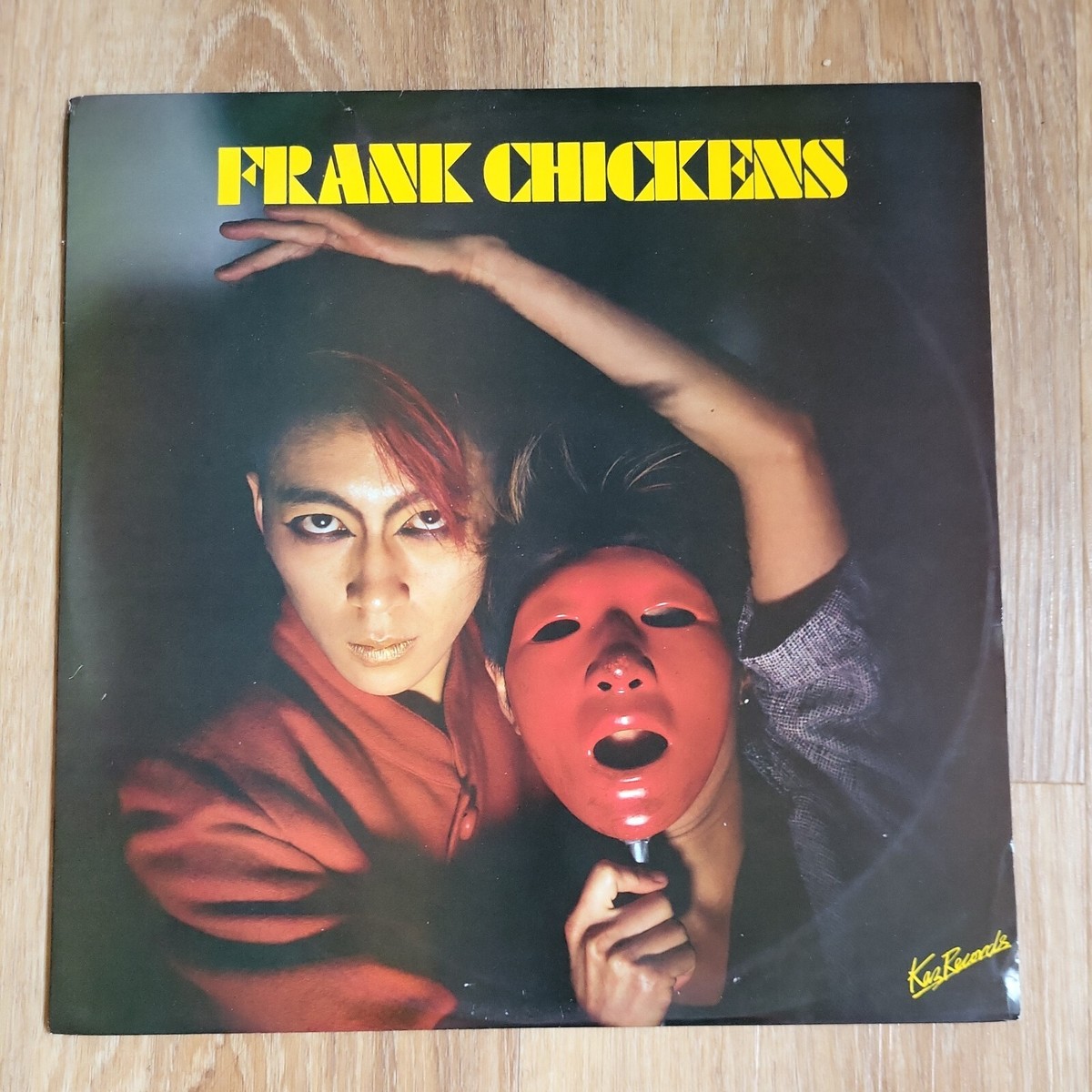 FRANK CHICKENS 12INCH EP vg WE ARE FRANK CHICKENS /BLUE CANARY