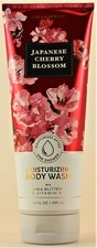 Bath Body Works JAPANESE CHERRY BLOSSOM Moisturizing Body Wash Shower 10oz