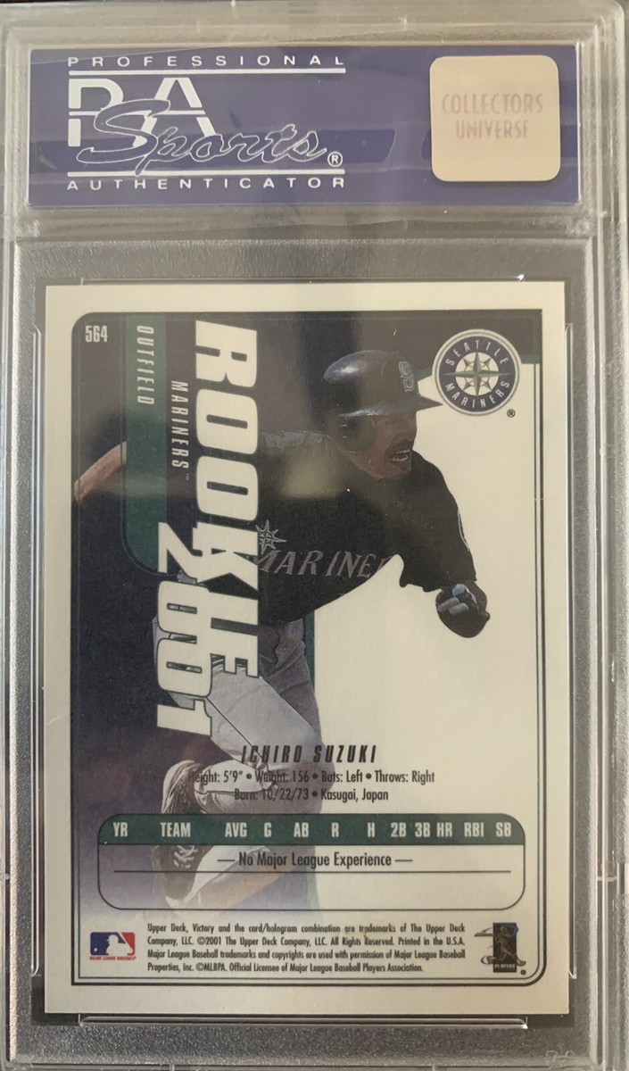 MLB - ICHIRO イチロー2001 Upper Deck Victory PSA10 Auction Prices Realized Baseball Cards 2001 UPPER DECK