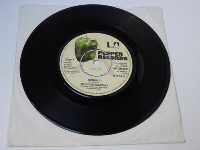 Duncan Mackay:   Sirius IIIr   EX+   PROMO  7''