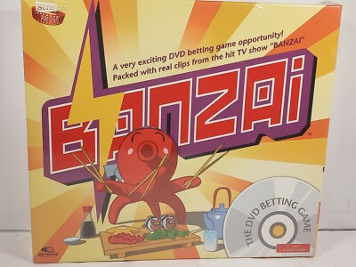 Banzai DVD Betting Game (2006, Screenlife) New Sealed