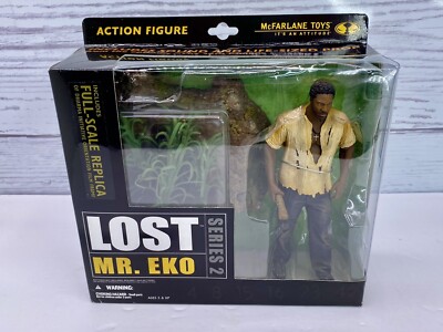 MR. EKO Lost McFarlane 6'' Figure Sound Clips 23rd Psalm MISB 2007 Series 2 NEW