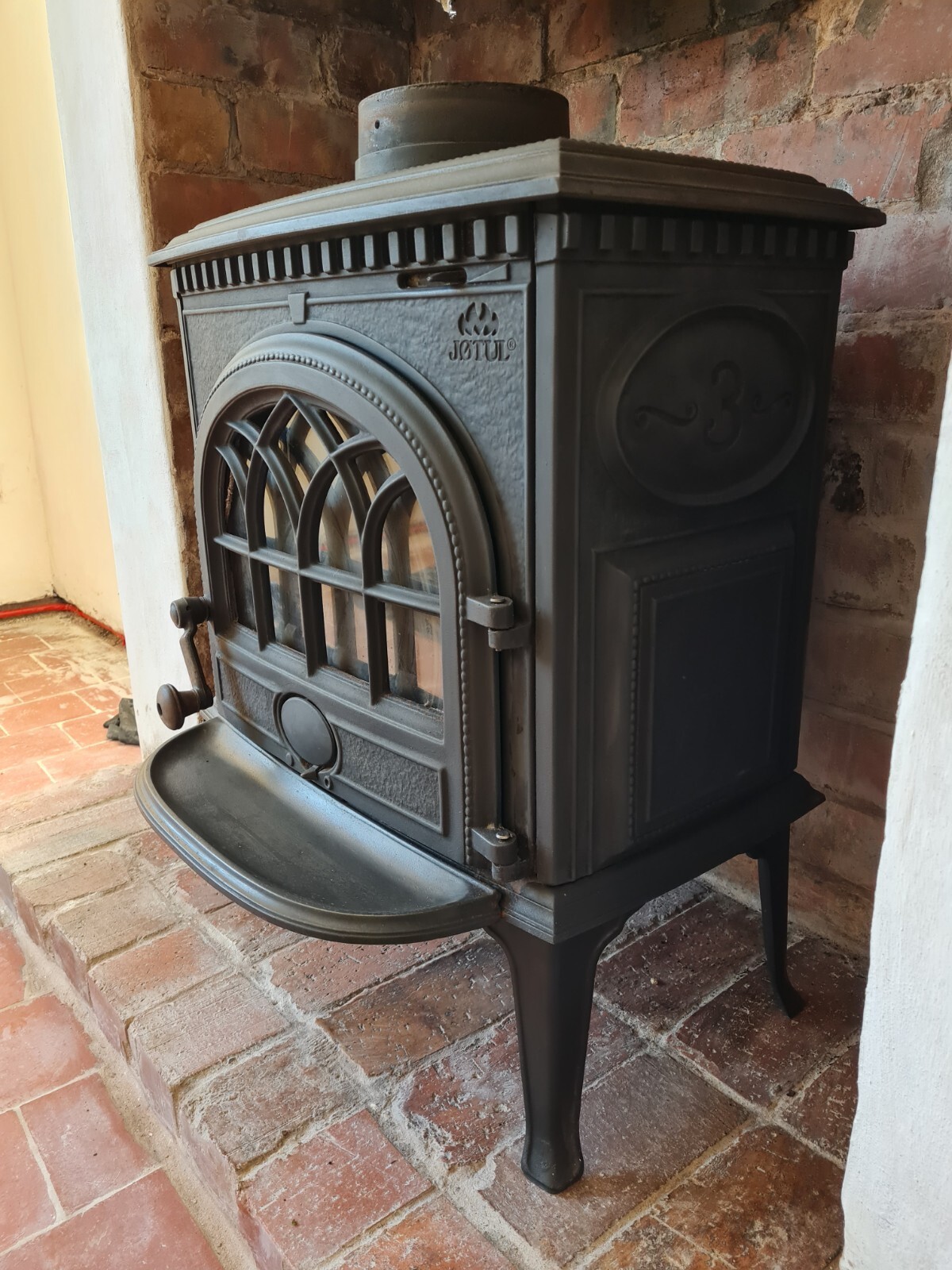 Jotul F3 td Norwegian Woodstove stove , Glass front, eBay