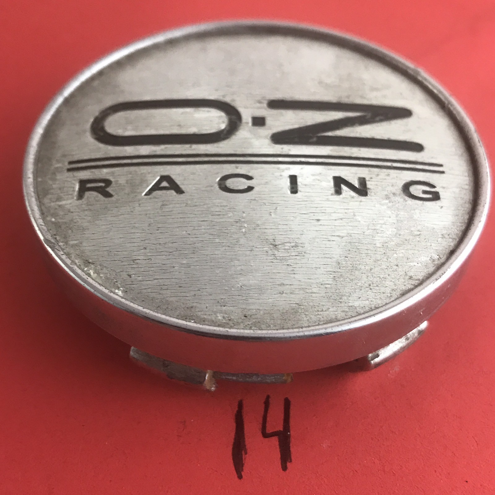 (1) O.Z RACING  CUSTOM WHEELS POLISHED  CENTER CAP HUBCAP MG-P1071-image